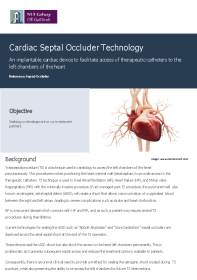 Cardiac Septal Technology front page preview
                    