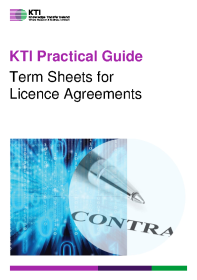 KTI Practical Guide to Term Sheets for Licence Agreements front page preview
              